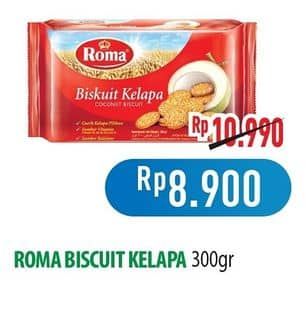 Promo Harga Roma Biskuit Kelapa 300 gr - Hypermart