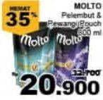 Promo Harga MOLTO Eau De Parfum 800 ml - Giant