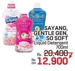 Promo Harga Sayang/Gentle Gen Liquid Detergent  - LotteMart