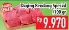 Promo Harga Daging Rendang Sapi Spesial per 100 gr - Hypermart