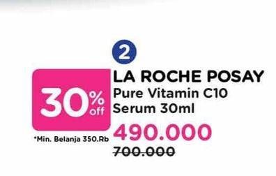 Promo Harga La Roche Posay Pure Vitamin C10 Serum  - Watsons