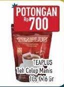 Promo Harga Tea Plus Teh Celup Manis 10 pcs - Hypermart
