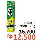 Promo Harga DARLIE Toothpaste Double Action 120 gr - Alfamidi