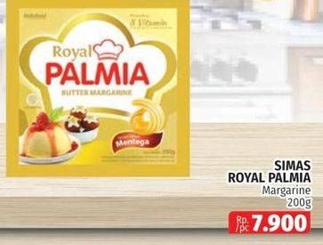 Promo Harga PALMIA Royal Butter Margarine 200 gr - Lotte Grosir