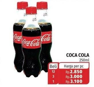 Promo Harga COCA COLA Minuman Soda 250 ml - Lotte Grosir
