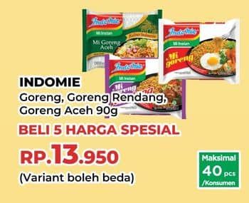 Promo Harga Indomie Mi Goreng Spesial, Rendang, Aceh 85 gr - Yogya