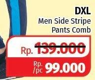 Promo Harga DXL Side Stripe Pants  - Lotte Grosir