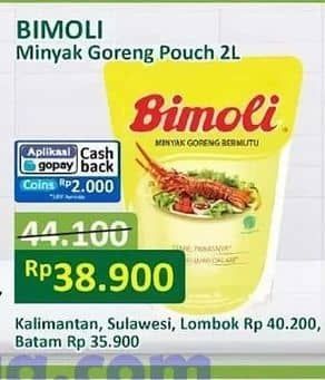 Promo Harga Bimoli Minyak Goreng 2000 ml - Alfamart