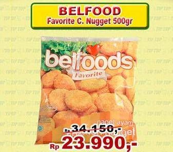 Promo Harga BELFOODS Nugget 500 gr - TIP TOP