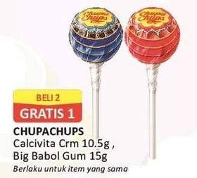 Promo Harga CHUPA CHUPS Big Babol Candy Gum 15 gr - Alfamart