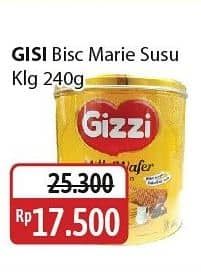 Promo Harga Gizzi Festive Milk Biscuit Selection 240 gr - Alfamidi