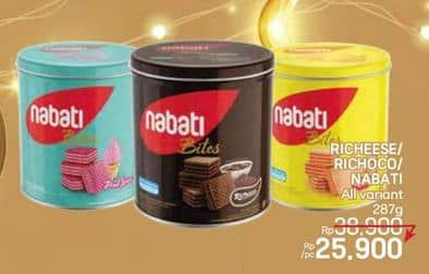 Promo Harga Nabati Bites All Variants 287 gr - LotteMart
