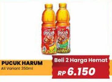 Promo Harga Teh Pucuk Harum Minuman Teh All Variants 350 ml - Yogya