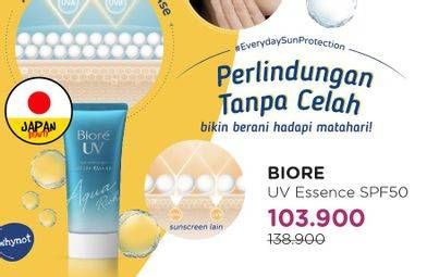 Promo Harga BIORE UV Aqua Rich Watery Essence SPF 50 50 gr - Watsons