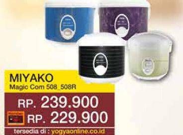 Promo Harga Miyako MCM-508 Magic Warmer Plus 1.8 liter 1800 ml - Yogya