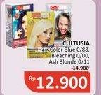 Promo Harga CULTUSIA Hair Color Bleaching 0/00, Blue 0/88, Ash Blonde 0/11 30 ml - Alfamidi