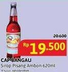 Promo Harga Cap Bangau Syrup Pisang Ambon 620 ml - Alfamidi