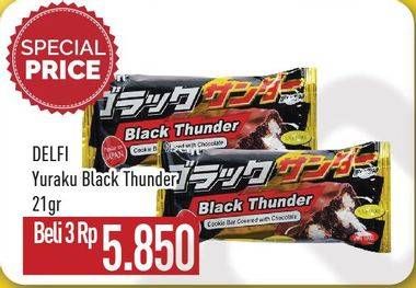 Promo Harga DELFI Thunder per 3 pouch 21 gr - Hypermart