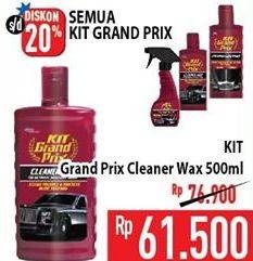 Promo Harga KIT Kit Grand Prix Cleaner Wax 500 ml - Hypermart
