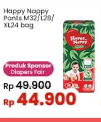 Promo Harga Happy Nappy Smart Pantz Diaper XL24, M32, L28 24 pcs - Indomaret