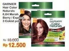 Promo Harga GARNIER Hair Color 6.64 Merah Berry, 3 Coklat Kehitaman 40 ml - Indomaret