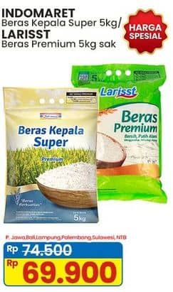 Promo Harga Indomaret/Larisst Beras  - Indomaret