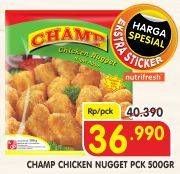 Promo Harga CHAMP Nugget 500 gr - Superindo
