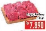 Promo Harga Daging Rendang Sapi per 100 gr - Hypermart