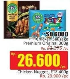 Promo Harga SO GOOD Chicken Nugget Premium Original 400 gr - Hari Hari