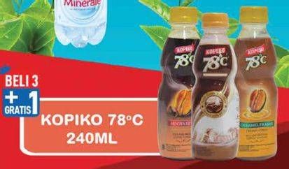 Promo Harga Kopiko 78C Drink 240 ml - Hypermart