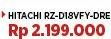 Promo Harga Hitachi RZ-D18VFY | Rice Cooker Microcomputer Auto Recipe 1.8L 1800 ml - COURTS