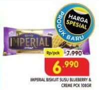 Promo Harga Imperial Creme Cream Blueberry 108 gr - Superindo