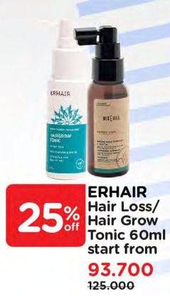 Promo Harga Erhair Hair Loss Tonic/Erhair Hairgrow  - Watsons