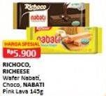 Promo Harga NABATI Wafer Chocolate 145 gr - Alfamart