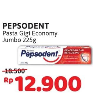 Promo Harga Pepsodent Pasta Gigi Pencegah Gigi Berlubang White 225 gr - Alfamidi