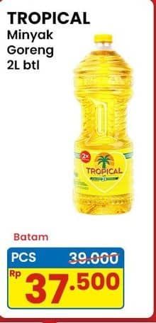 Promo Harga Tropical Minyak Goreng 2000 ml - Indomaret