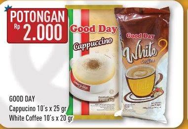 Promo Harga GOOD DAY Cappucino/White Coffee  - Hypermart