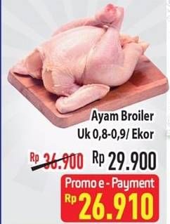 Promo Harga Ayam Broiler  - Hypermart