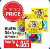 Promo Harga SWALLOW Agar Agar Powder All Variants 7 gr - Hypermart