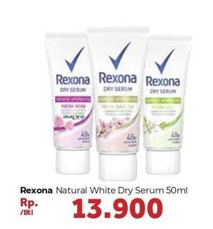 Promo Harga REXONA Dry Serum 50 ml - Carrefour