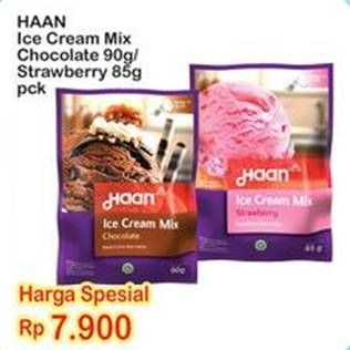 Promo Harga Haan Ice Cream Mix Chocolate, Strawberry 85 gr - Indomaret