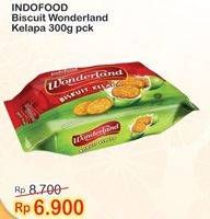 Promo Harga WONDERLAND Biscuit Kelapa 300 gr - Indomaret