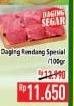 Promo Harga Daging Rendang Sapi Spesial per 100 gr - Hypermart