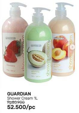 Promo Harga GUARDIAN Shower Cream 1 ltr - Guardian