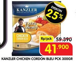 Promo Harga Kanzler Chicken Cordon Bleu 300 gr - Superindo
