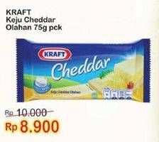 Promo Harga KRAFT Cheese Cheddar 75 gr - Indomaret