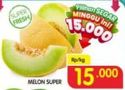 Promo Harga Melon Super per 100 gr - Superindo