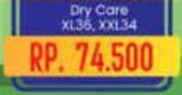 Promo Harga Makuku Dry & Care Celana XL36, XXL34 34 pcs - Yogya