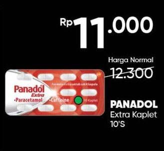 Promo Harga PANADOL Paracetamol Extra 10 pcs - Guardian