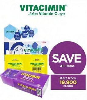 Promo Harga Vitacimin Vitamin  - Watsons